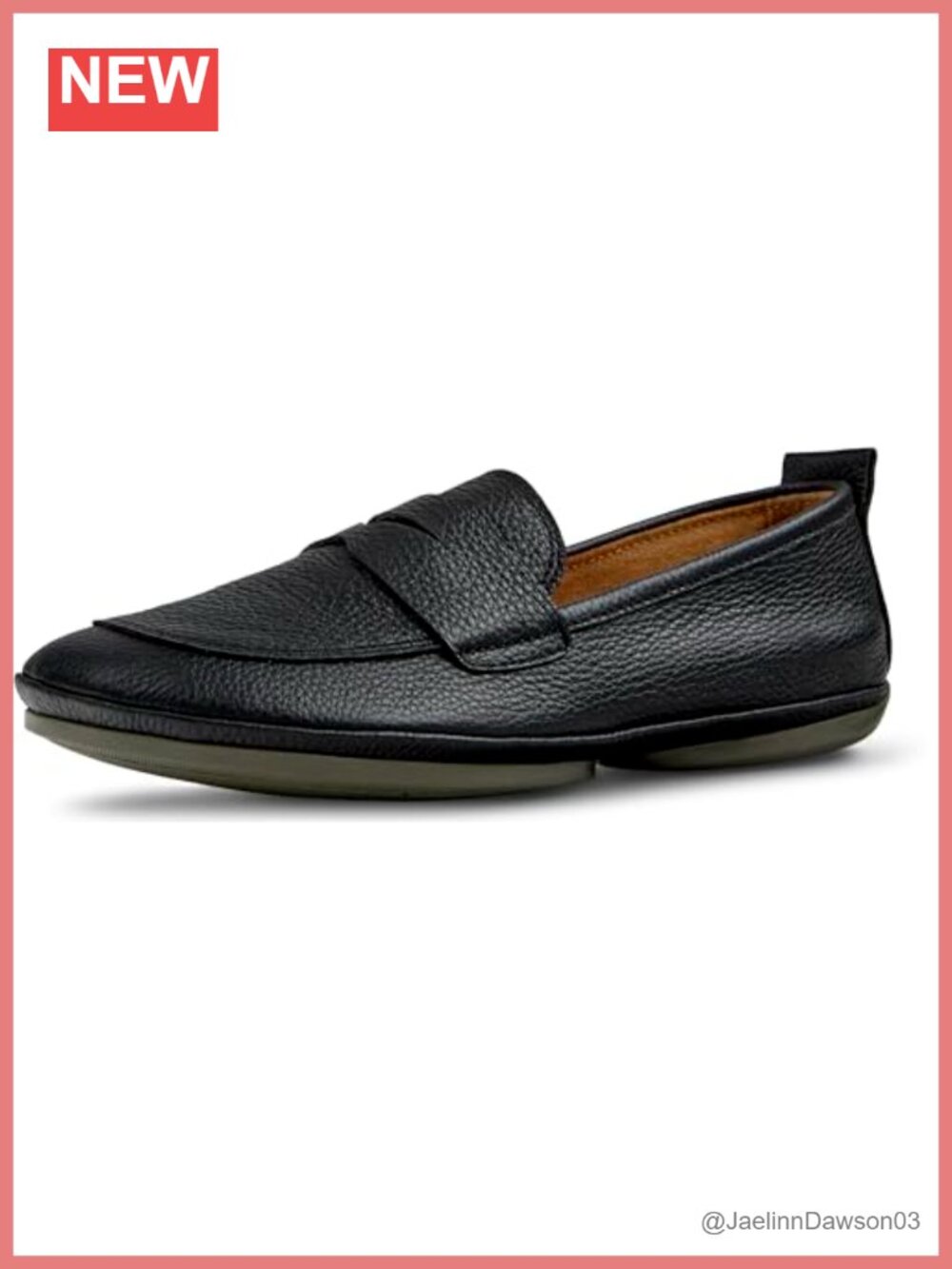 Women's Leather Mocc-On Loafers Sustainable